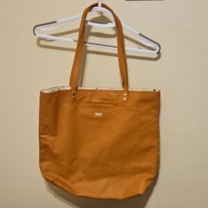 Thirty-One Around Town Tote - Caramel Charm Pebble (NWOT)